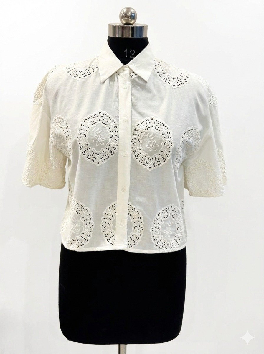 Relaxed fit cotton poplin shirt manufacturer India
